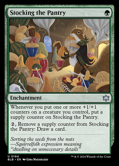 Stocking the Pantry - Bloomburrow () #194