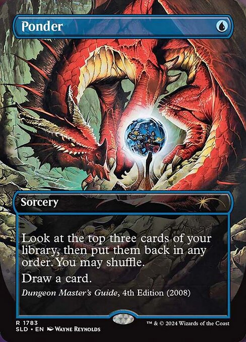 Ponder - Secret Lair Drop () #1783 [Foil] [Foil]
