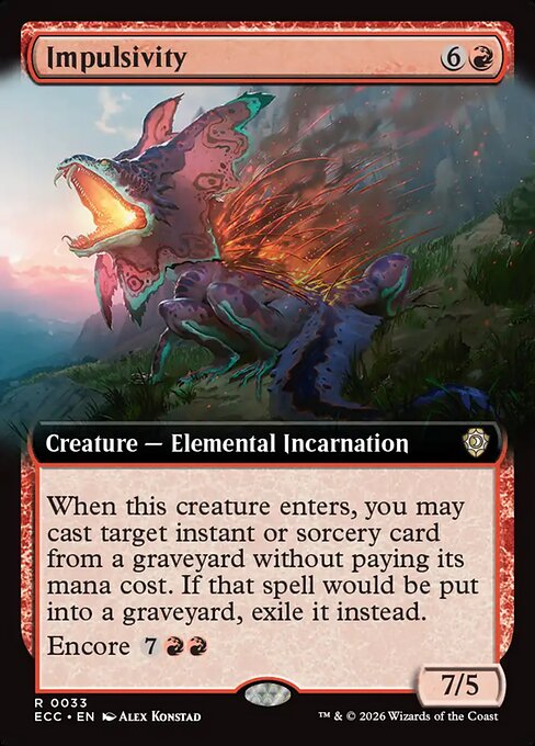Impulsivity - Lorwyn Eclipsed Commander (ECC) #33