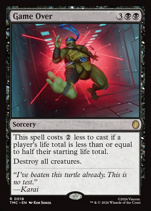Game Over - Teenage Mutant Ninja Turtles Eternal () #18 [Foil] [Foil]