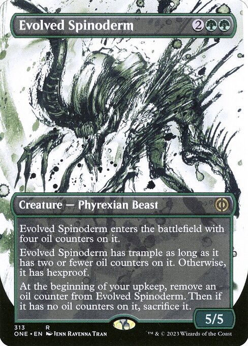 Evolved Spinoderm - Phyrexia: All Will Be One () #313