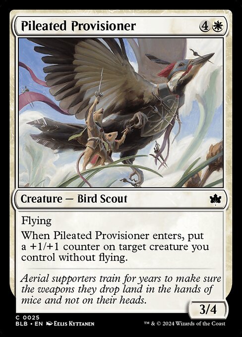 Pileated Provisioner - Bloomburrow () #25