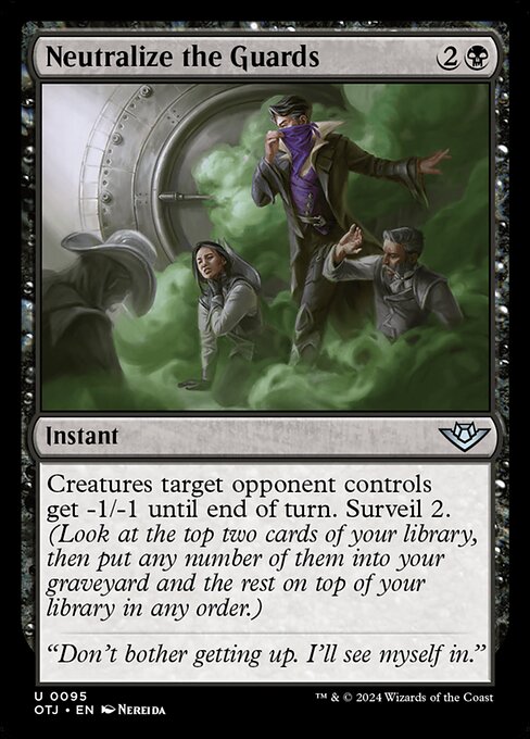 Neutralize the Guards - Outlaws of Thunder Junction () #95