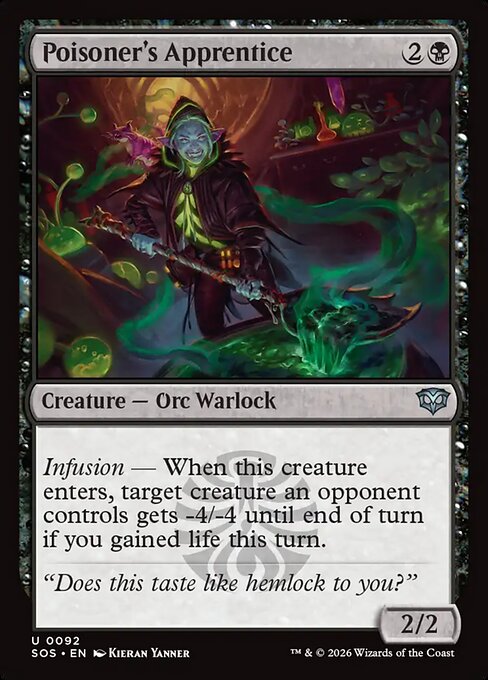 Poisoner's Apprentice - Secrets of Strixhaven () #92