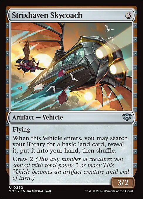 Strixhaven Skycoach - Secrets of Strixhaven () #252