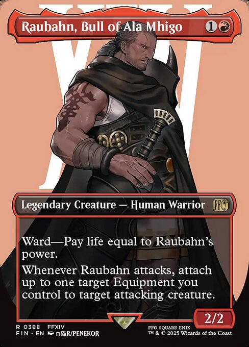 Raubahn, Bull of Ala Mhigo - Final Fantasy (FIN) #388
