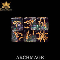 DNDDICEWHOLESALE.COM - Archmage - 11 Dice Set