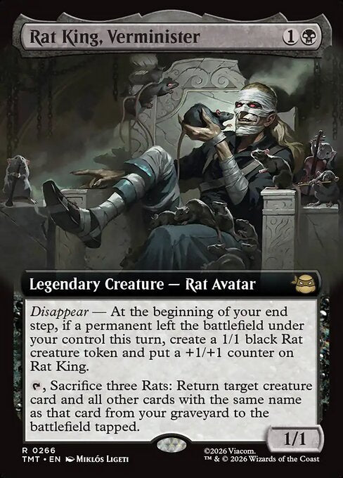 Rat King, Verminister - Teenage Mutant Ninja Turtles () #266
