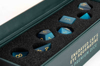 FanRoll by Metallic Dice Games - Mystic Mines Gemstone Poly Dice Sets: UPGRADED PACKAGING