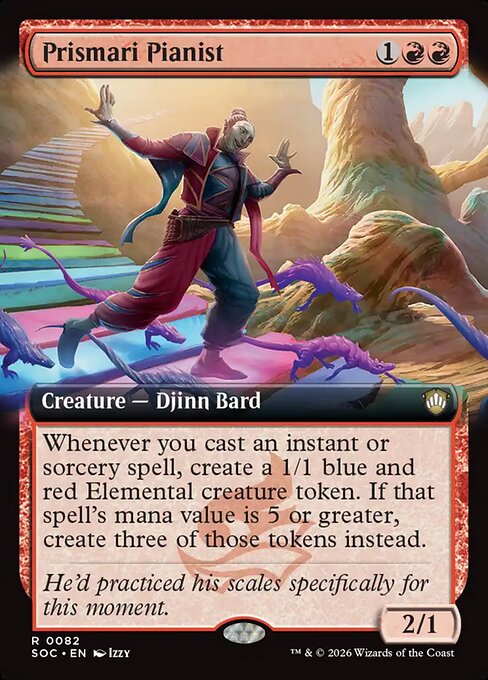Prismari Pianist - Secrets of Strixhaven Commander () #82