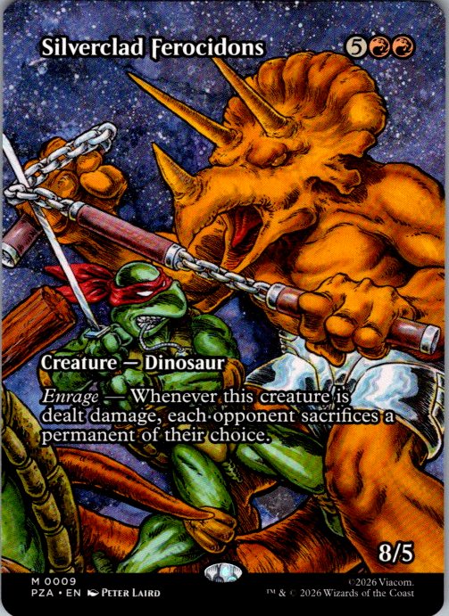 Silverclad Ferocidons - Teenage Mutant Ninja Turtles Source Material (PZA) #9