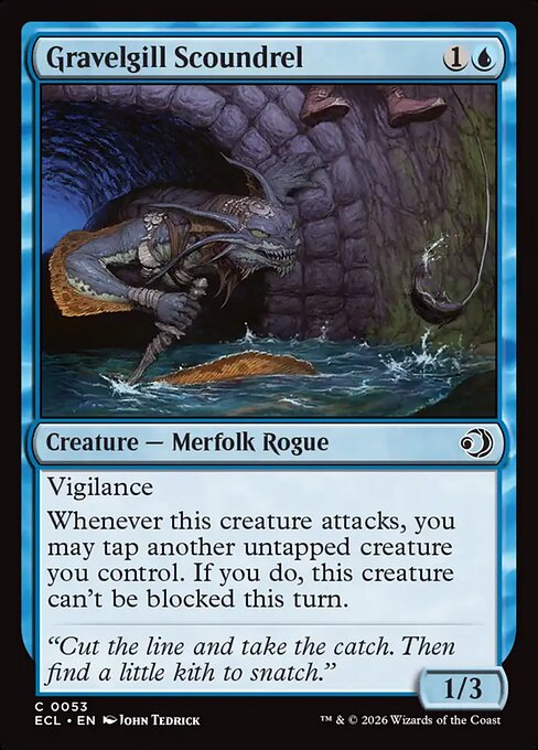 Gravelgill Scoundrel - Lorwyn Eclipsed (ecl) #53 [Foil] [Foil]