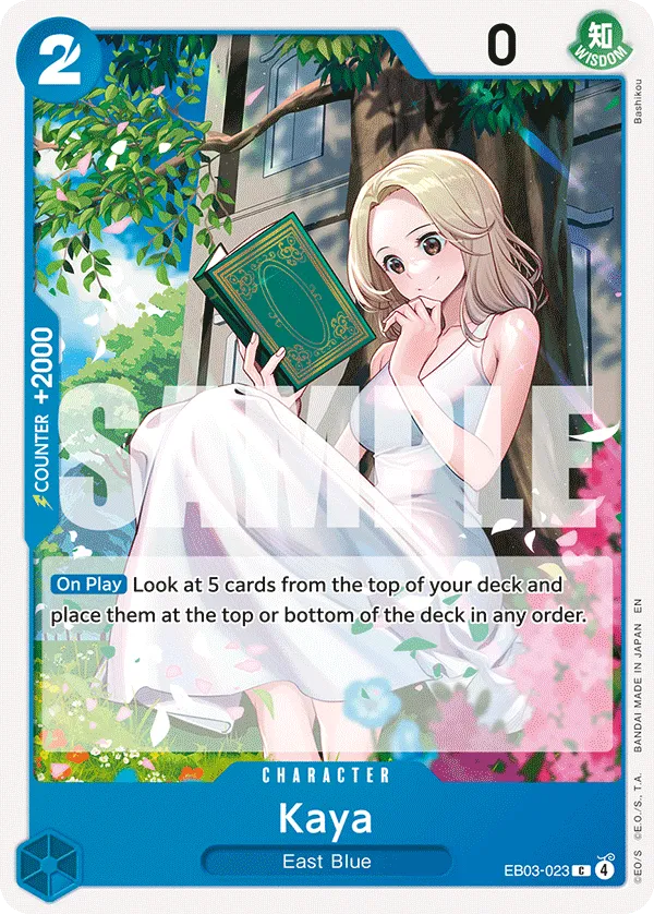 Kaya - ONE PIECE HEROINES EDITION- [EB-03] / Memorial Collection [EB-01] (EB03-023) #023
