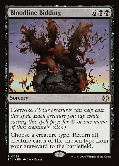 Bloodline Bidding - Lorwyn Eclipsed (ECL) #91