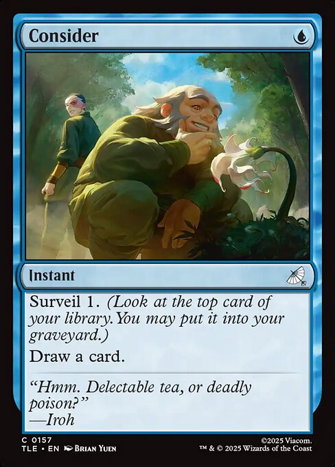 Consider - Avatar: The Last Airbender Eternal () #157 [Foil] [Foil]