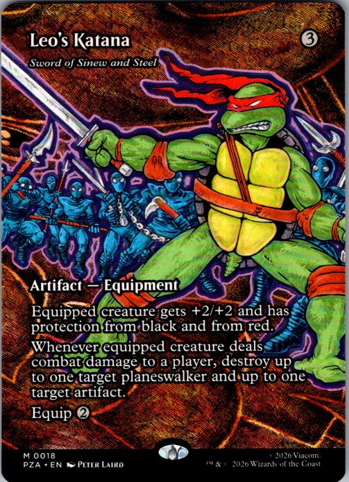 Sword of Sinew and Steel - Teenage Mutant Ninja Turtles Source Material (PZA) #18