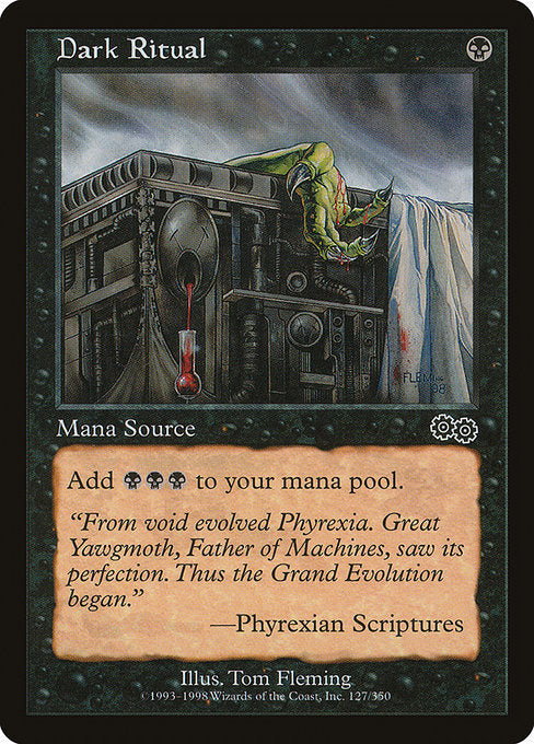 Dark Ritual - Urza's Saga (USG) #127