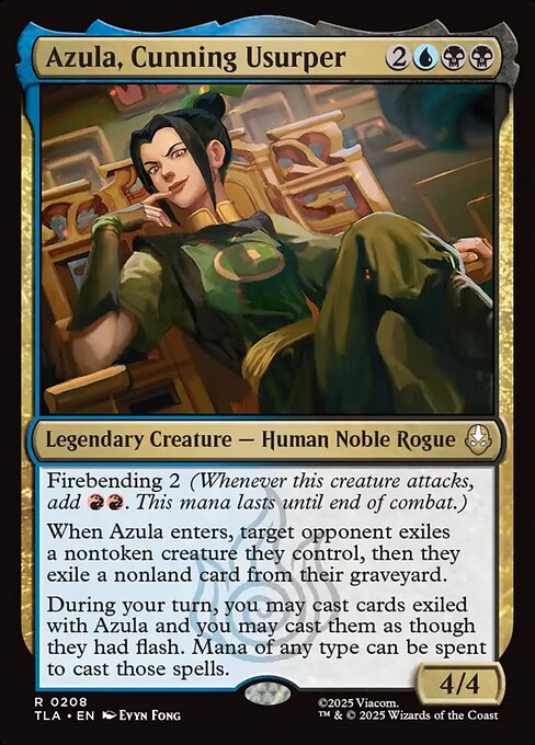 Azula, Cunning Usurper - Avatar: The Last Airbender () #208