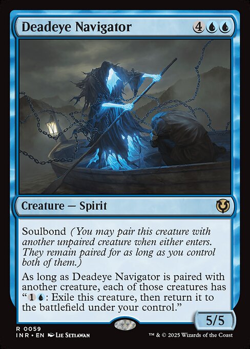 Deadeye Navigator - Innistrad Remastered (inr) #59 [Foil] [Foil]