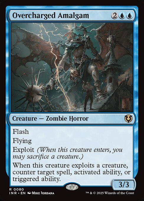 Overcharged Amalgam - Innistrad Remastered (inr) #80 [Foil] [Foil]