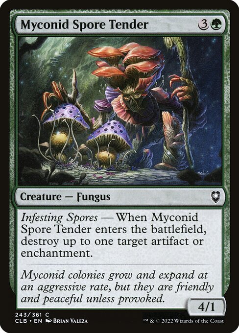 Myconid Spore Tender - Commander Legends: Battle for Baldur's Gate () #243