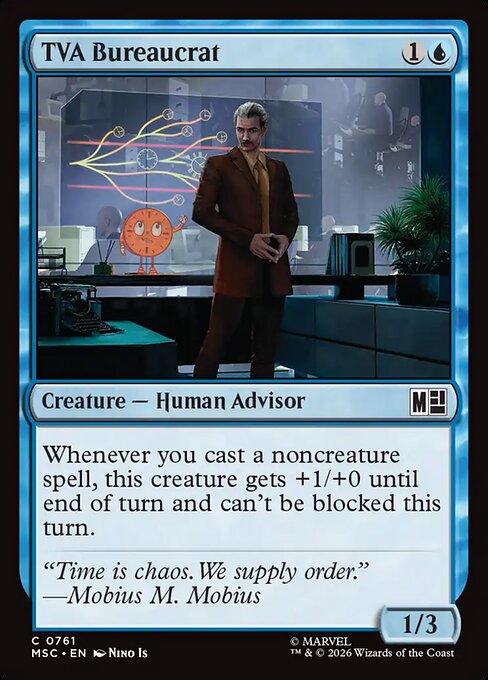 TVA Bureaucrat - Marvel Super Heroes Commander () #761