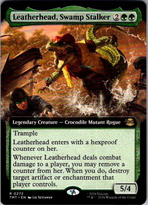Leatherhead, Swamp Stalker - Teenage Mutant Ninja Turtles (TMT) #272