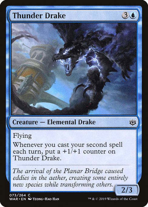 Thunder Drake - War of the Spark (WAR) #73