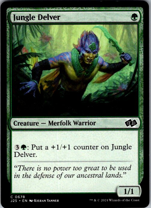 Jungle Delver - Foundations Jumpstart (J25) #678