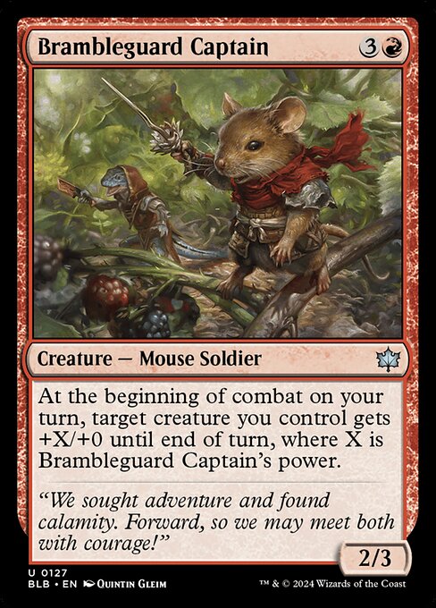 Brambleguard Captain - Bloomburrow () #127