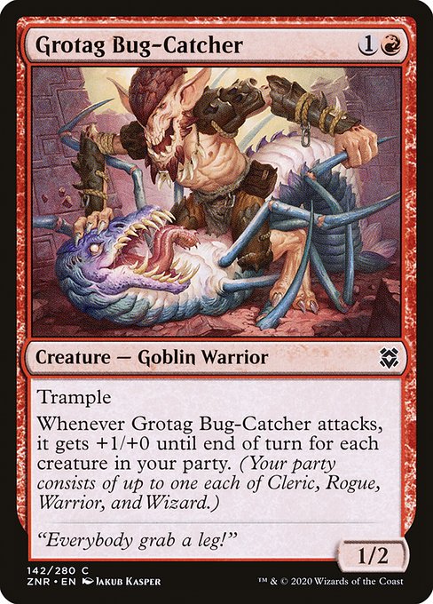 Grotag Bug-Catcher - Zendikar Rising () #142