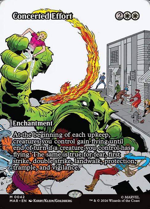 Concerted Effort - Marvel Universe () #42