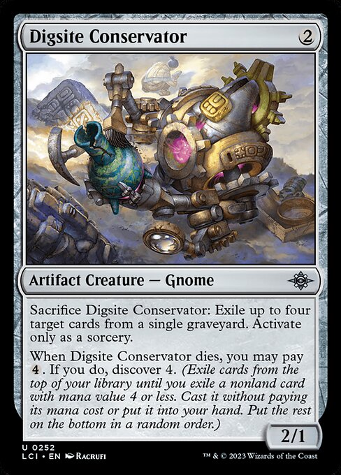 Digsite Conservator - The Lost Caverns of Ixalan (lci) #252