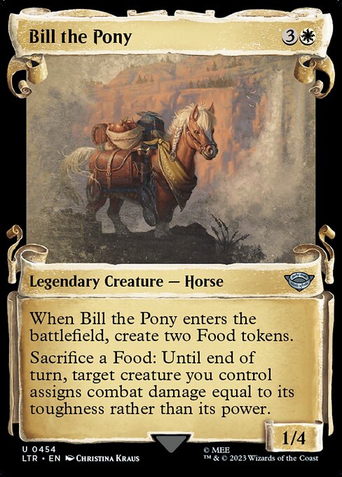 Bill the Pony - The Lord of the Rings: Tales of Middle-earth (ltr) #454