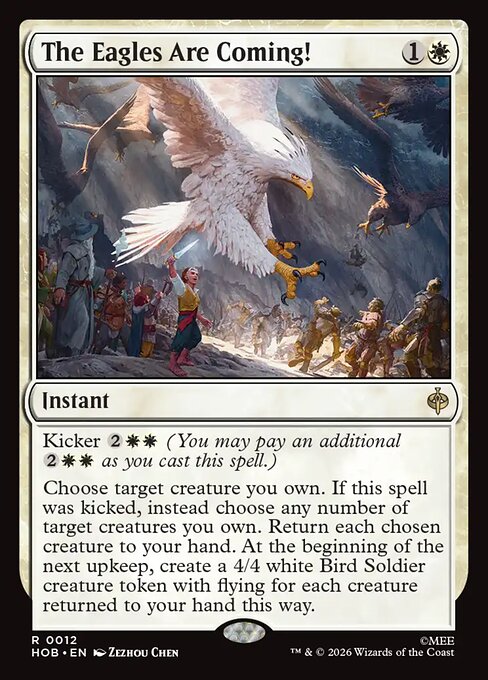 The Eagles Are Coming! - The Hobbit (hob) #12 [Foil] [Foil]