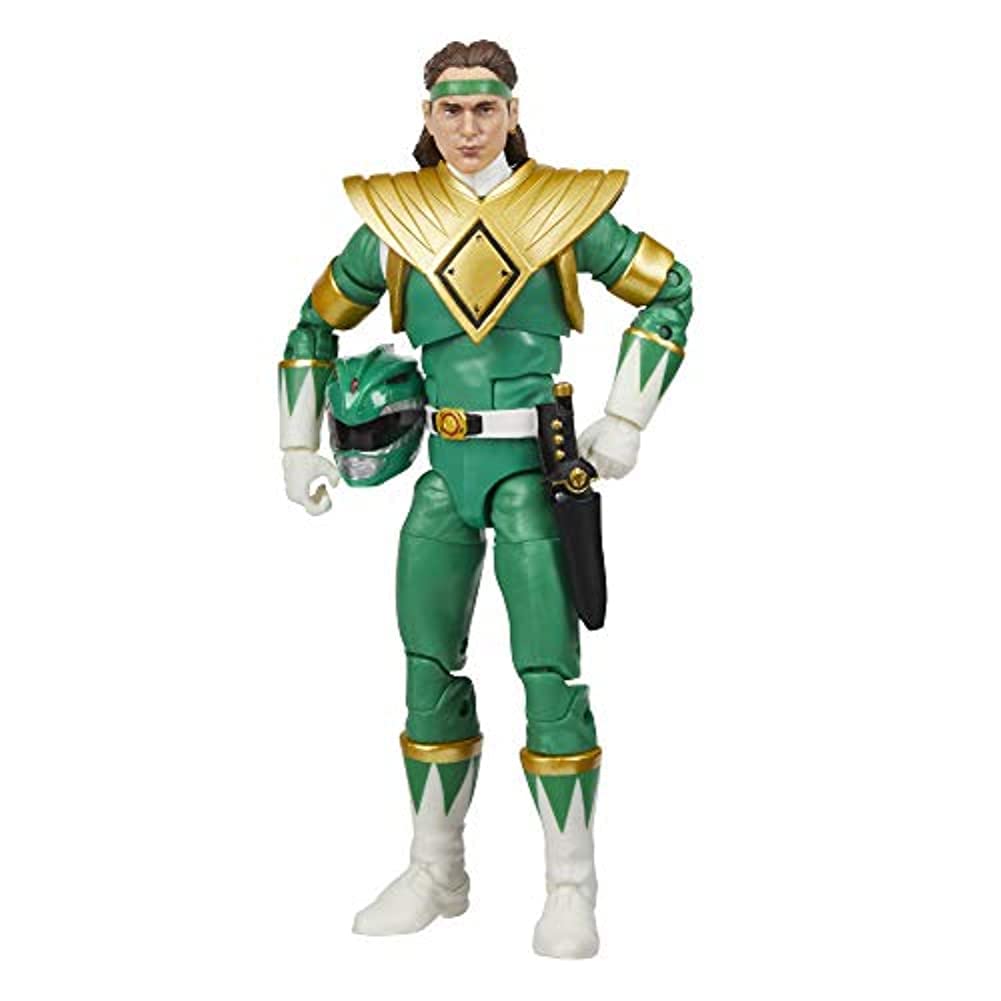 Power Rangers Lightning Collection Mighty Morphin Green Ranger 6-Inch Premium Collectible Action Figure Toy with Accessories