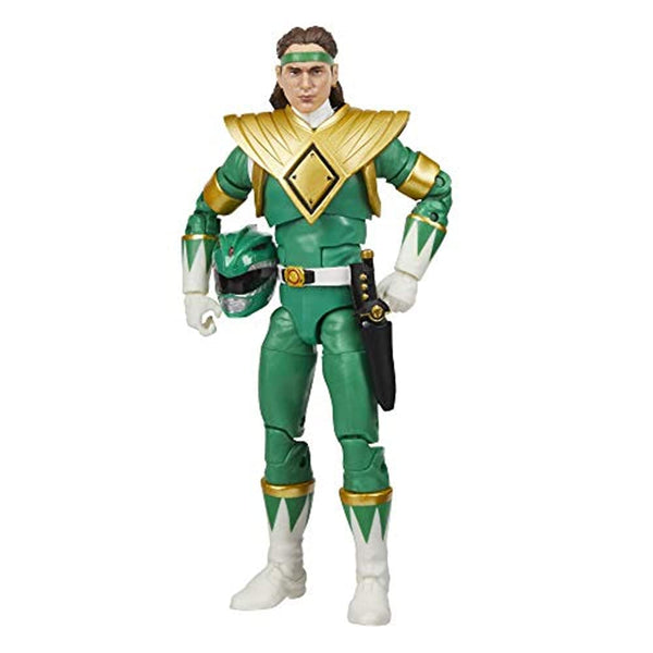 Power Rangers Lightning Collection Mighty Morphin Green Ranger 6-Inch Premium Collectible Action Figure Toy with Accessories