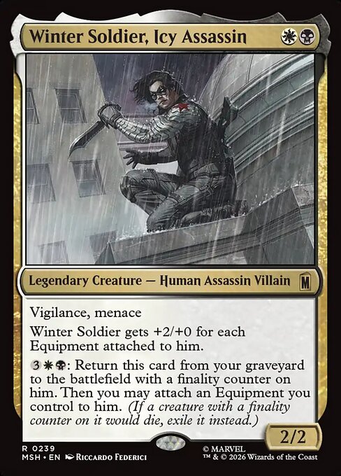 Winter Soldier, Icy Assassin - Marvel Super Heroes () #239