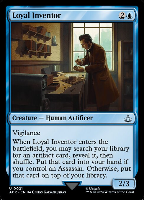 Loyal Inventor - Assassin's Creed () #21 [Foil] [Foil]