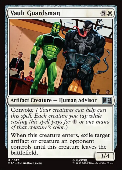 Vault Guardsman - Marvel Super Heroes Commander () #612