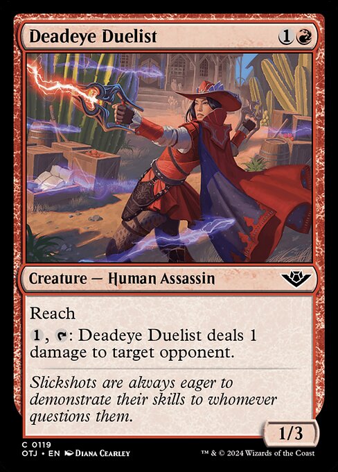 Deadeye Duelist - Outlaws of Thunder Junction () #119