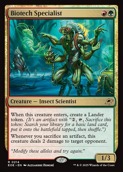 Biotech Specialist - Edge of Eternities (EOE) #214