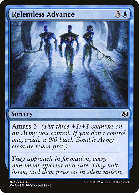 Relentless Advance - War of the Spark () #64
