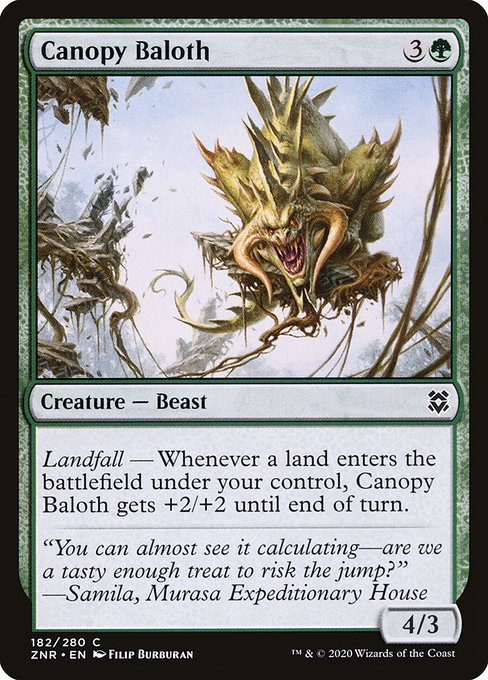 Canopy Baloth - Zendikar Rising (ZNR) #182