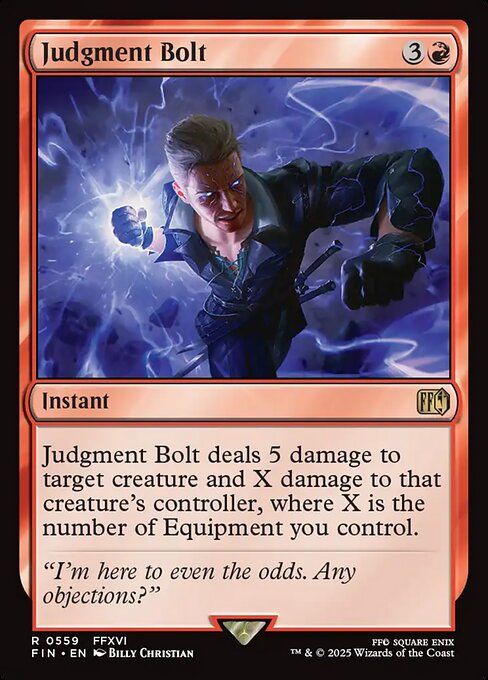 Judgment Bolt - Final Fantasy () #559