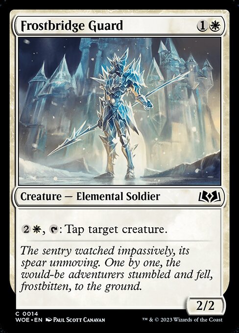 Frostbridge Guard - Wilds of Eldraine () #14