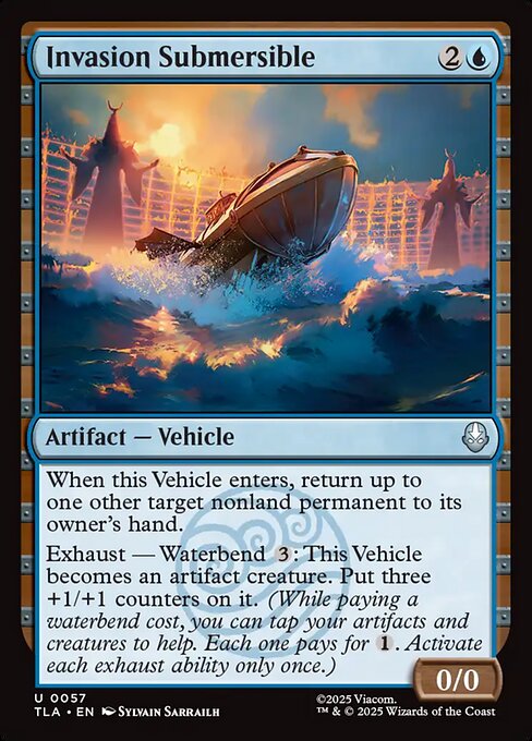 Invasion Submersible - Avatar: The Last Airbender () #57 [Foil] [Foil]