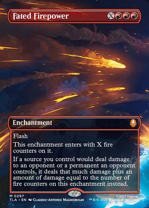 Fated Firepower - Avatar: The Last Airbender () #297 [Foil] [Foil]