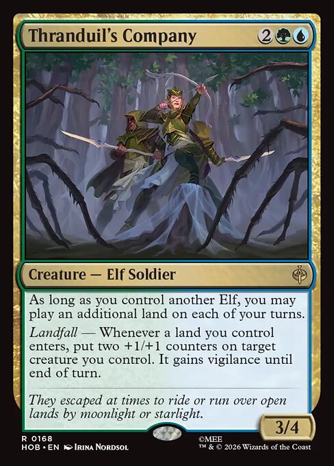 Thranduil's Company - The Hobbit (HOB) #168 [Foil] [Foil]