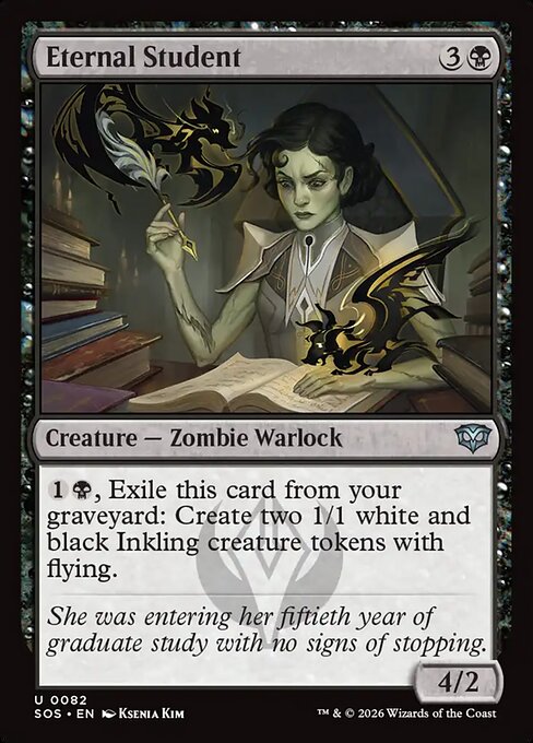 Eternal Student - Secrets of Strixhaven () #82 [Foil] [Foil]